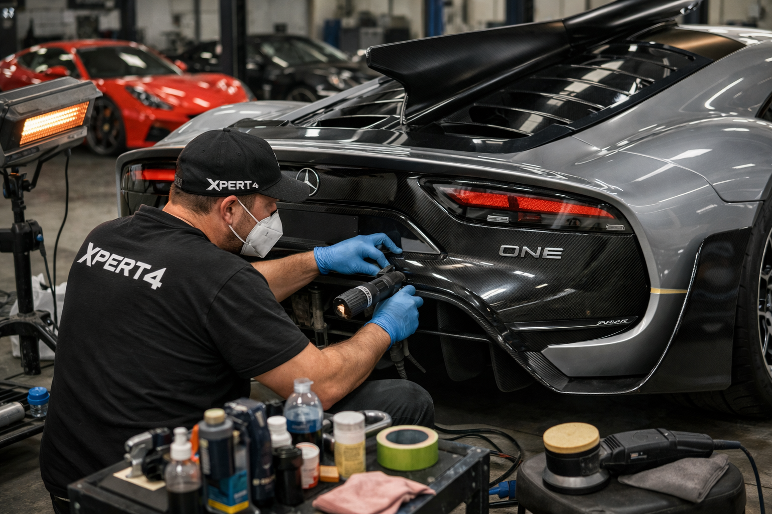Smart Repair Spot Repair Mercedes Benz AMG One 
